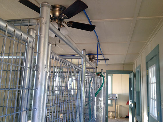 Inside fan